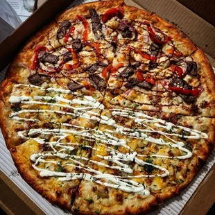 Half Vampire Hunter and half Loaded Major Potato. Very tasty stuff and unique.