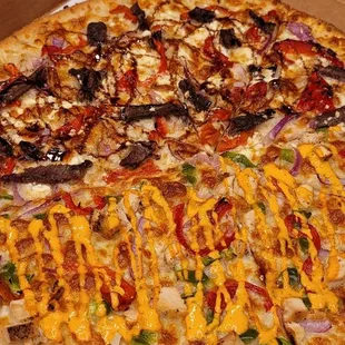 Half Sir Rancha and Half Vampire.