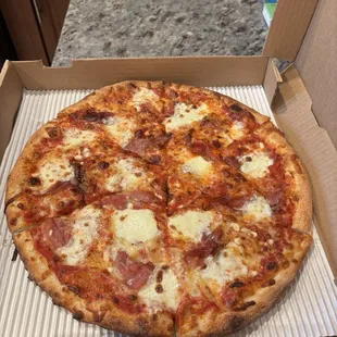 Cheese Louise with added prosciutto