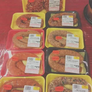 Original Sausages, fresh made in-house