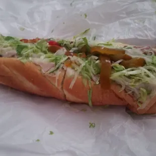 This might not look good But Omg this jawn was bangin. Nigerian hoagie was Mad fresh.