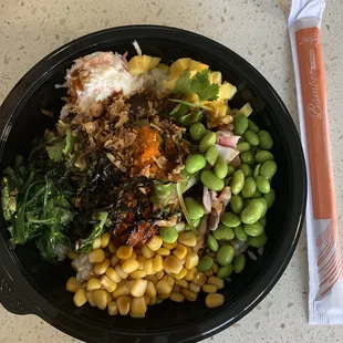 Small Regular Bowl - 3 meats