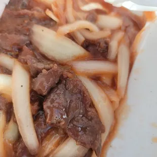 Mongolian beef yummy