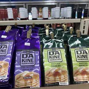 a variety of pancakes