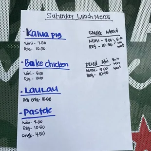 Beat plate lunches in Makaha.