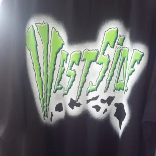 Back side of the 3XL shirt