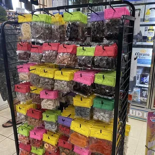 Fully stocked crack seed.