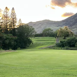 a golf course