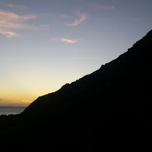 Sunset from the "back"