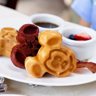 mickey waffles