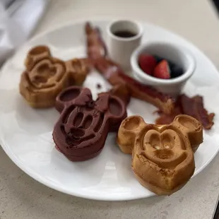 Keiki Mickey Waffles
