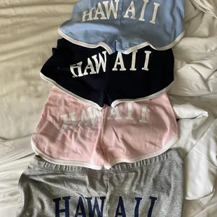 I've been looking everywhere in Honolulu for these shorts! They're so popular back home and I'm so glad I found them.
