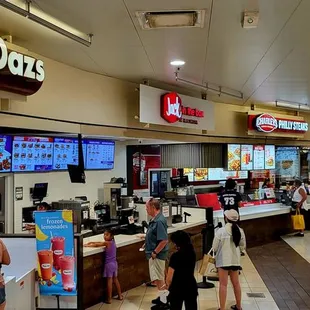 Inside of Makai Market Food Court.