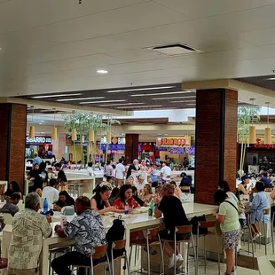 Inside of Makai Market Food Court.
