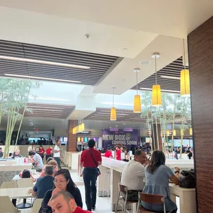 people sitting at tables