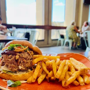 Uncles BBQ Pork Sandwich