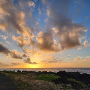 Gorgeous sunrise waiting for the eclipse.