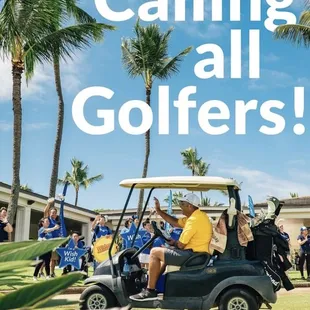 Swing For Wishes event, sign up if you love golfing!