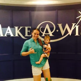 Stopped by to pick up a Make A Wish Hawaii short for the Hapalua Half Marathon