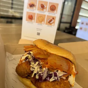 Saemo K Chicken Sando. So good 11.21.24