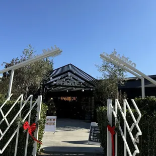 Entrance to MAKE w the restaurants brewer/wine bar listed 11.21.24