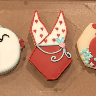 Summer theme cookies