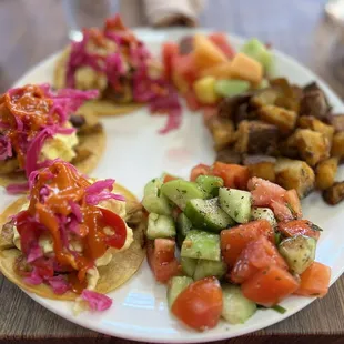 Afghan Breakfast Taco Plate