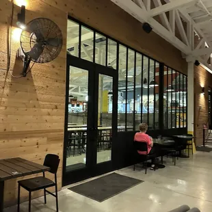 Patio seating