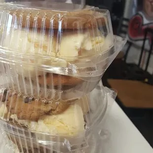 Ice cream sandwiches