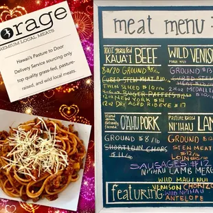 I made a Venison Chorizo &amp; Antelope Sausage Spaghetti which the BF inhaled!! I'll be back for the next Farmer's Market!