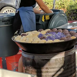 Malasadas! Taro