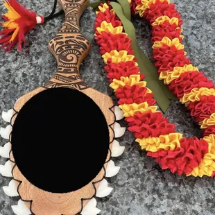 Shark tooth paddle for a Marine.