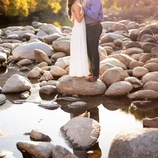 Engagement photo - Kern River