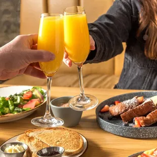 Boozy Friday Brunch:
penny pitchers of mimosas with purchase of a regular priced carafe. Every Friday from 9 am to 2 pm