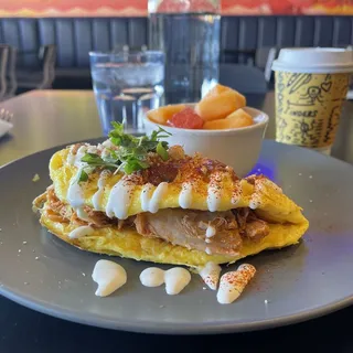 Chicken Tinga Omelet