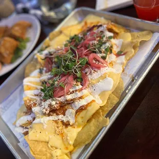 Tinga nachos
