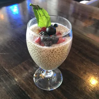 Raspberry Chia Pudding