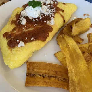 Chicken Tinga Omelet
