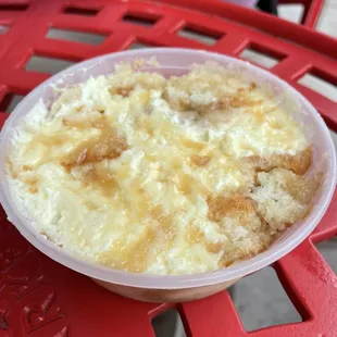 Bourbon caramel banana pudding