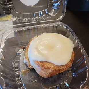 Delicious cinnamon roll