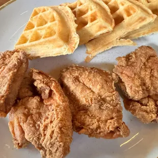 Chicken &amp; waffles
