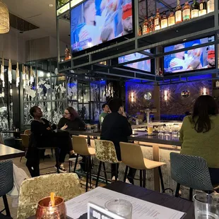 Bar area