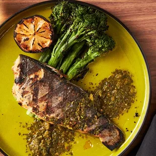 Whole Grilled Branzino