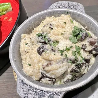 Creamy Roasted Mushroom Quinoa
