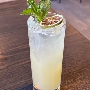 New Year, New Yuzu mocktail