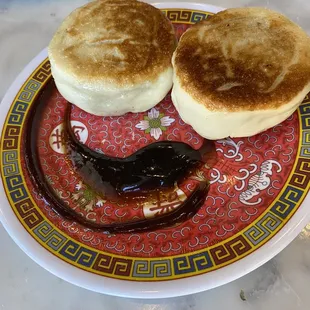 Leek and Mushroom Bao
