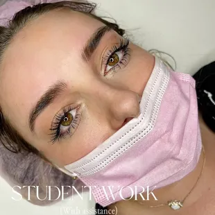 My student's work. Please visit our Instagram @Makeupbeforeyouwakeup