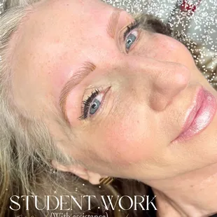 My student's work. Please visit our Instagram @Makeupbeforeyouwakeup