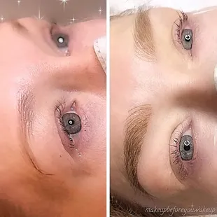 Microblading only. Please visit our Instagram @Makeupbeforeyouwakeup