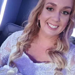 I felt like such a beautiful goddess on my wedding day thanks to Juan